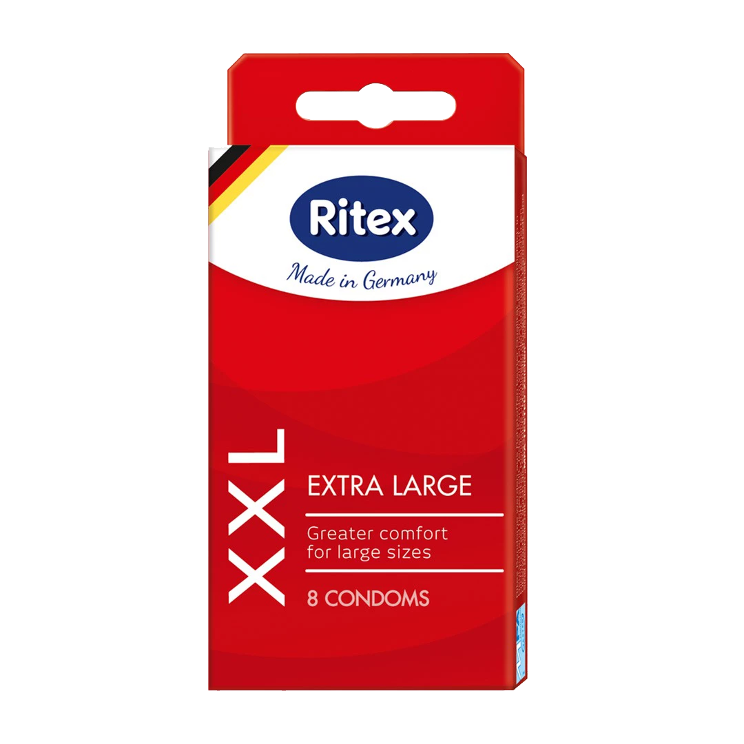 8 Pcs Ritex Condom XXL