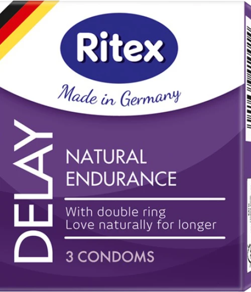 3 Pcs Ritex Condom DELAY